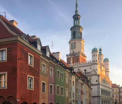 Hello Summer Instagram Post With Watercolor Sun